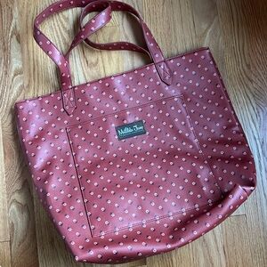 VGUC Matilda Jane Faux Leather Tote